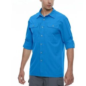 NEW Little Donkey Andy Men's Stretch Quick Dry UPF50+ Long Sleeve size: M